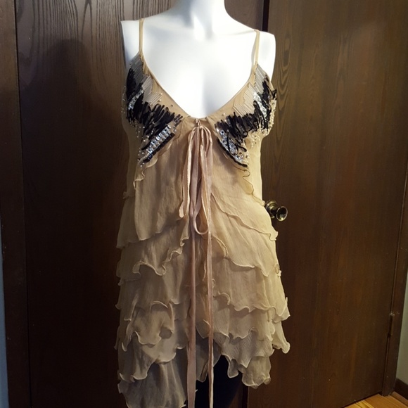 Ruffle tank/ blouse - Picture 1 of 4